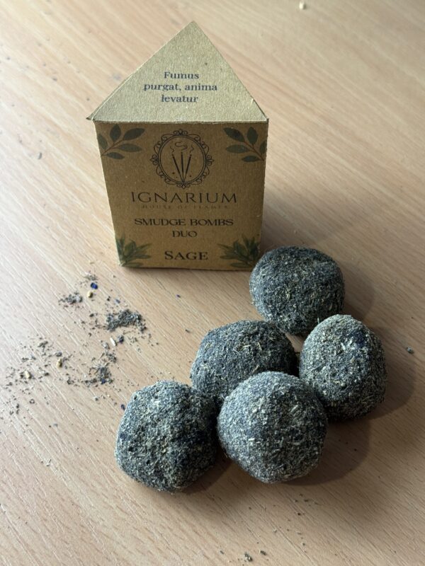 Sage smudge bombs UK duo botanical cleansing incense