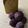Rose dragon blood smudge bombs close up texture