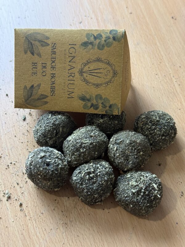 Rue smudge bombs smoke for energy cleansing