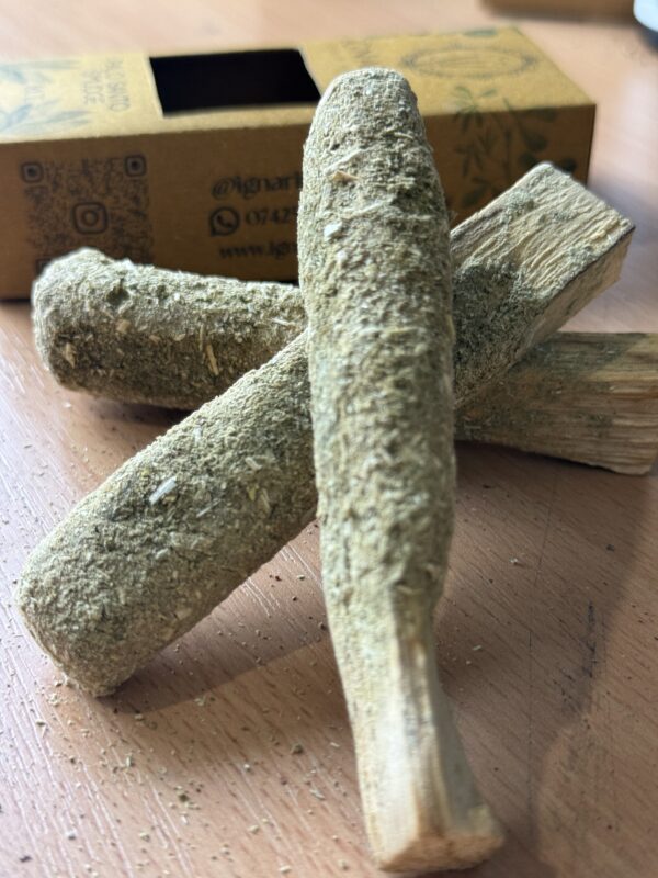 Rue palo santo smudge stick UK handcrafted botanical palo santo