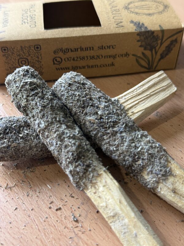 Lavender palo santo stick relaxing incense UK