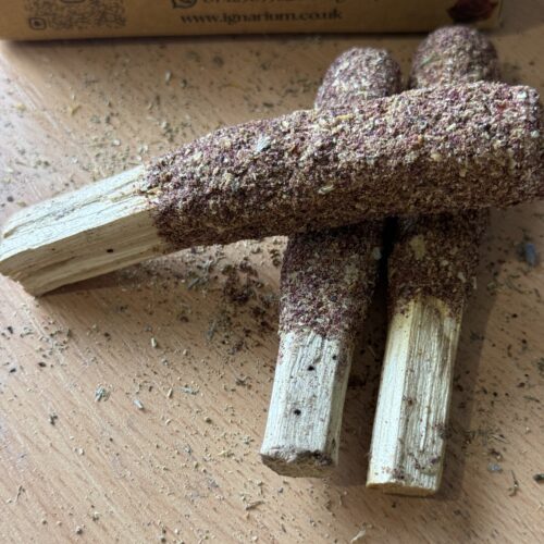 Rose jasmine palo santo smudge stick UK handcrafted botanical incense